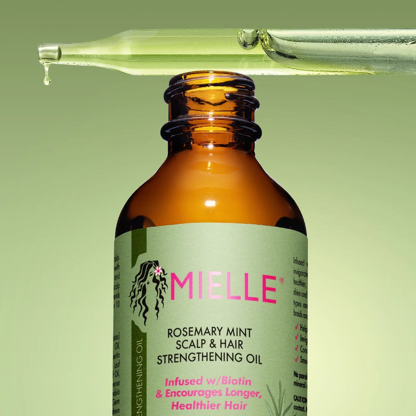 Mielle Organics Rosemary Mint Scalp and Hair Strengthening Oil - 59ml