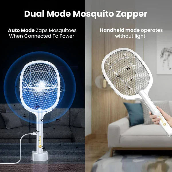 2-in-1 Rechargeable Insect Killer Racket & Lamp