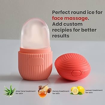 "Ice Face Roller - Cooling Skin Therapy for Relaxation & Beauty
