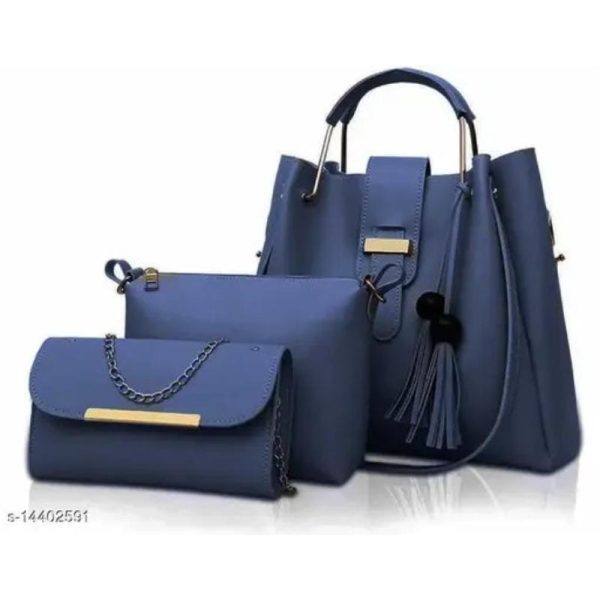 WOMAN'S PURSE AND HANDBAG 3 PCS