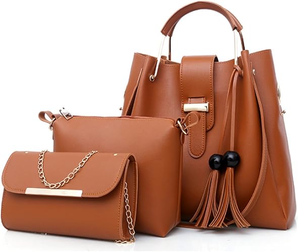 WOMAN'S PURSE AND HANDBAG 3 PCS