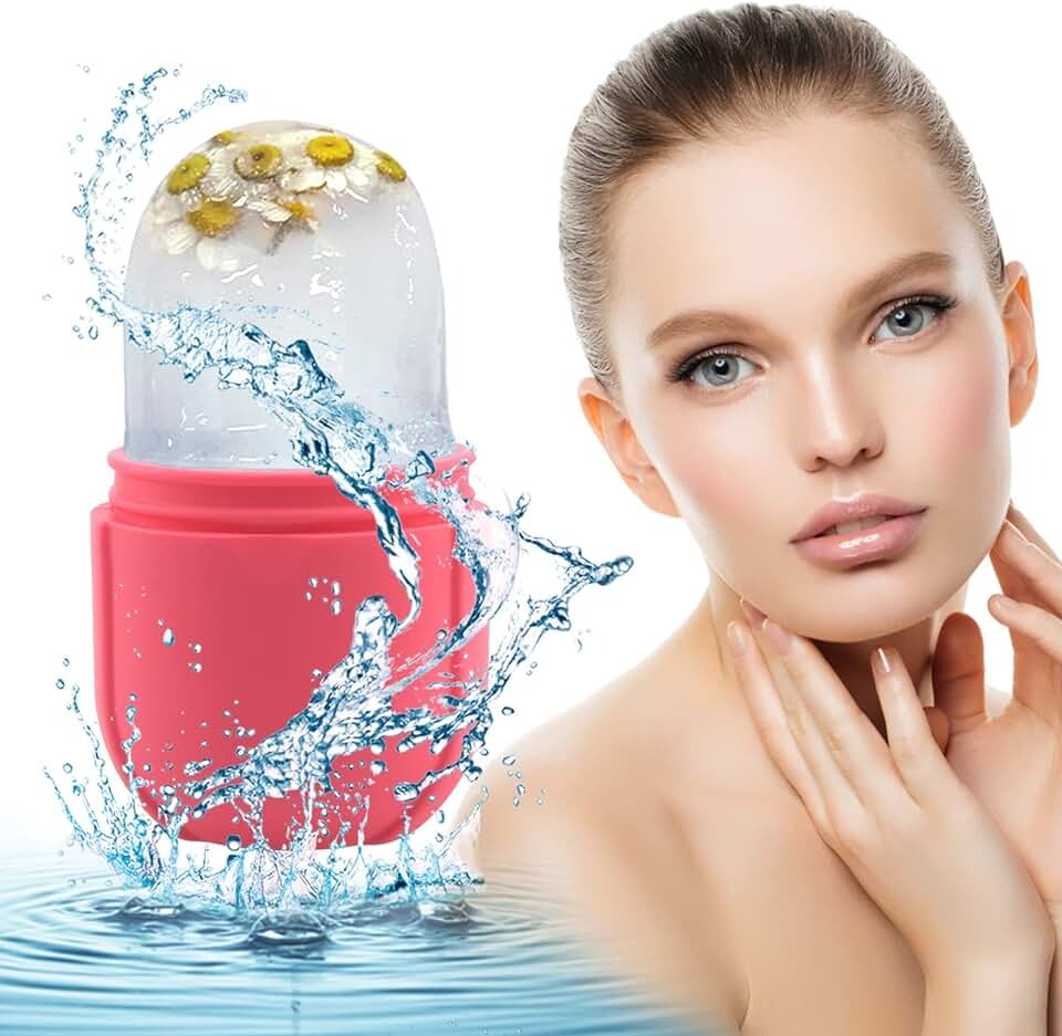 "Ice Face Roller - Cooling Skin Therapy for Relaxation & Beauty