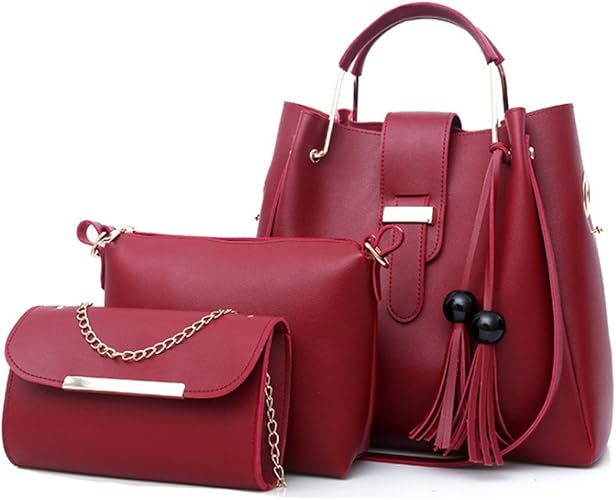 WOMAN'S PURSE AND HANDBAG 3 PCS