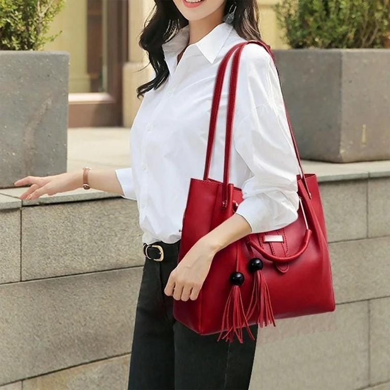 WOMAN'S PURSE AND HANDBAG 3 PCS
