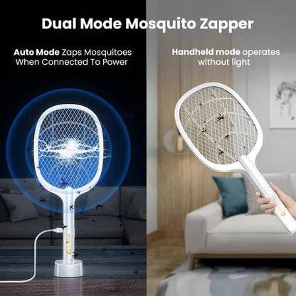 2-in-1 Rechargeable Insect Killer Racket & Lamp