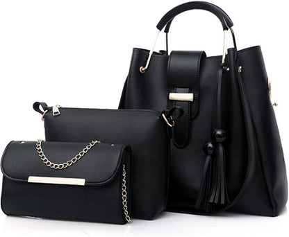 WOMAN'S PURSE AND HANDBAG 3 PCS