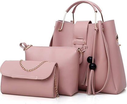 WOMAN'S PURSE AND HANDBAG 3 PCS